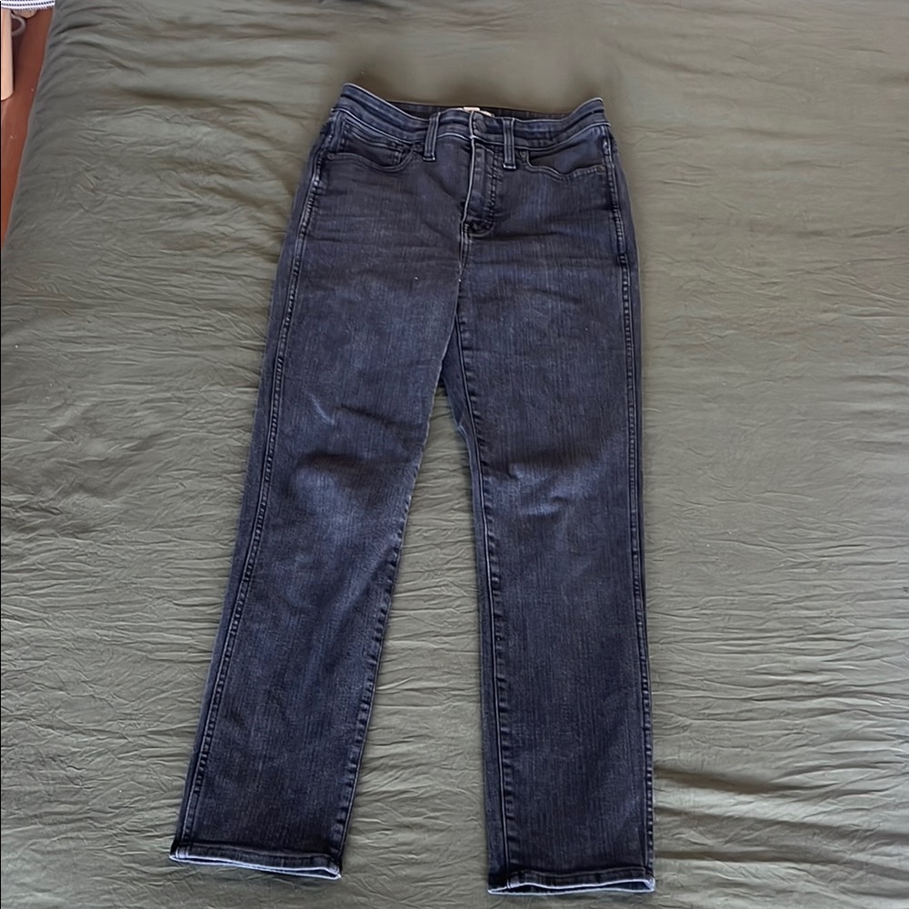 Madewell Women's Straight Leg Jeans in Black